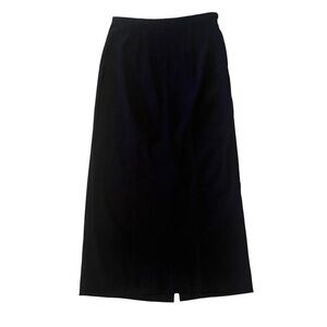 Vintage Worthington Stretch Petite A-line Black Skirt Size 6P